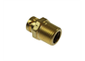 STRAIGHT PLUG IN MICROHOSE SOCKET 1/2" BSP BRASS NG & LPG